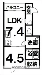 TOWN SEIRYOU【3階】の間取り